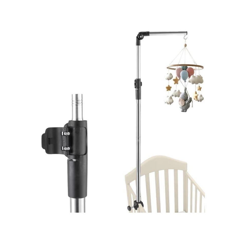 Mobile Holder for Crib Telescopic 32-55in Baby Crib Mobile Arm By Frebuta